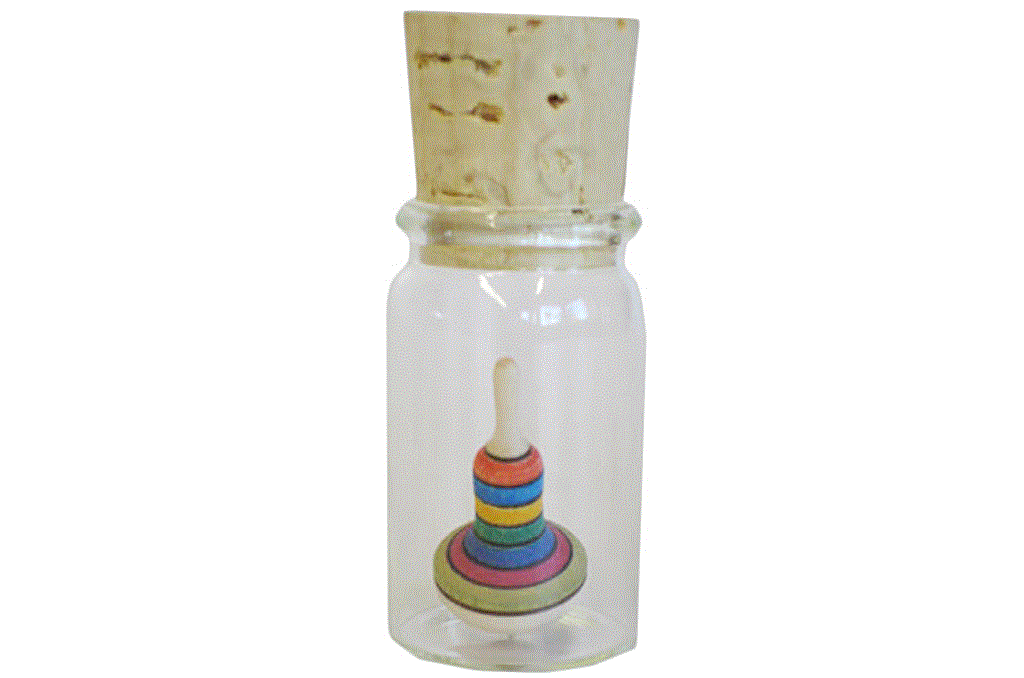 Mader Miniaturkreisel Mona Lottchen im Glas