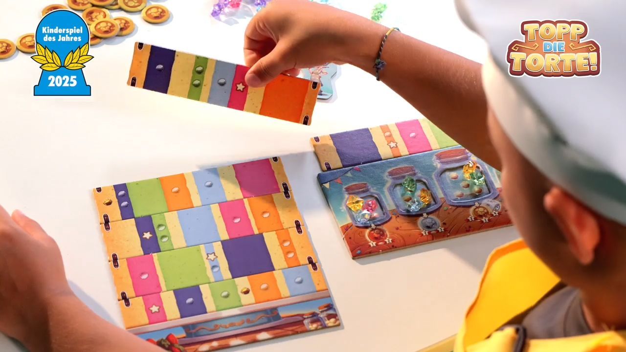 Schmidt Spiele Topp die Torte! Kinderspiel des Jahres 2025