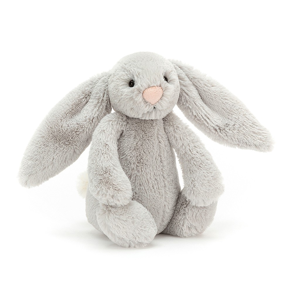 Jellycat Stofftier Bashful Silver Bunny Little Small
