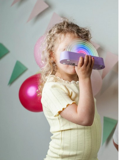 Lalarma Dancing Rainbow lamp - rose