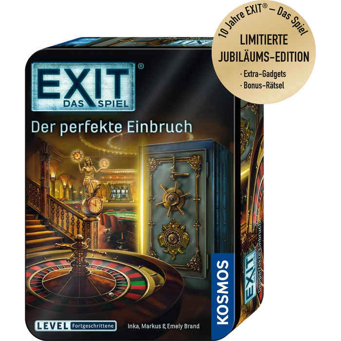 Kosmos EXIT® Das Spiel -  Der perfekte Einbruch Jubiläums-Edition (F)