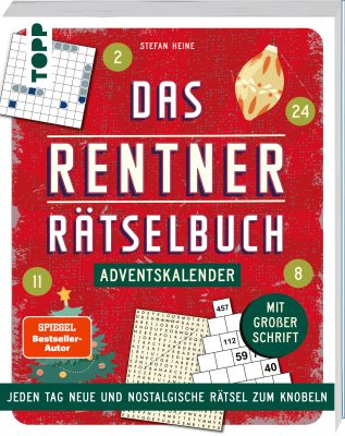Adventskalender - Das Rentner-Rätselbuch von TOPP
