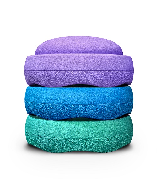 Stapelstein Original 3er-Set cool classic  violet/blue/green