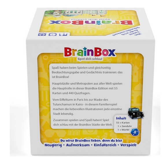 BrainBox - Städte der Welt Spiel dich schlau