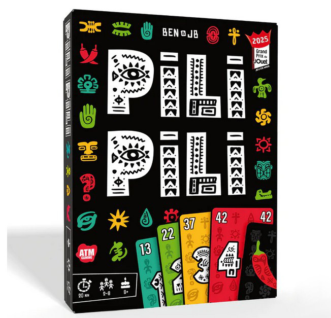 ATM Kartenspiel Pili Pili - lustiges und taktisches Stichspiel für 2-8 Personen