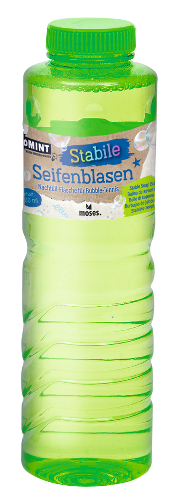 moses PhänoMINT Stabile Seifenblasenflüssigkeit für Bubble-Tennis