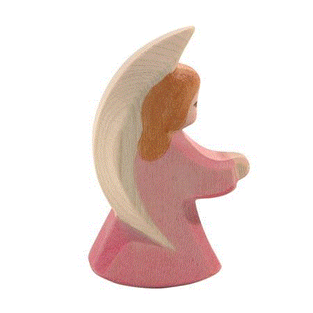 Ostheimer Engelchen rosa Holzfigur