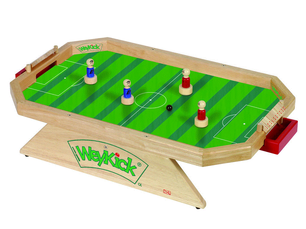 Weyel WeyKick Stadion 7500 G Tischfußball mit magnetischer Führung 
