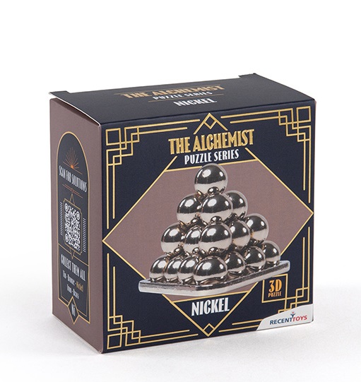Recenttoys Metall-Geduldsspiel The Alchemist Nickel 