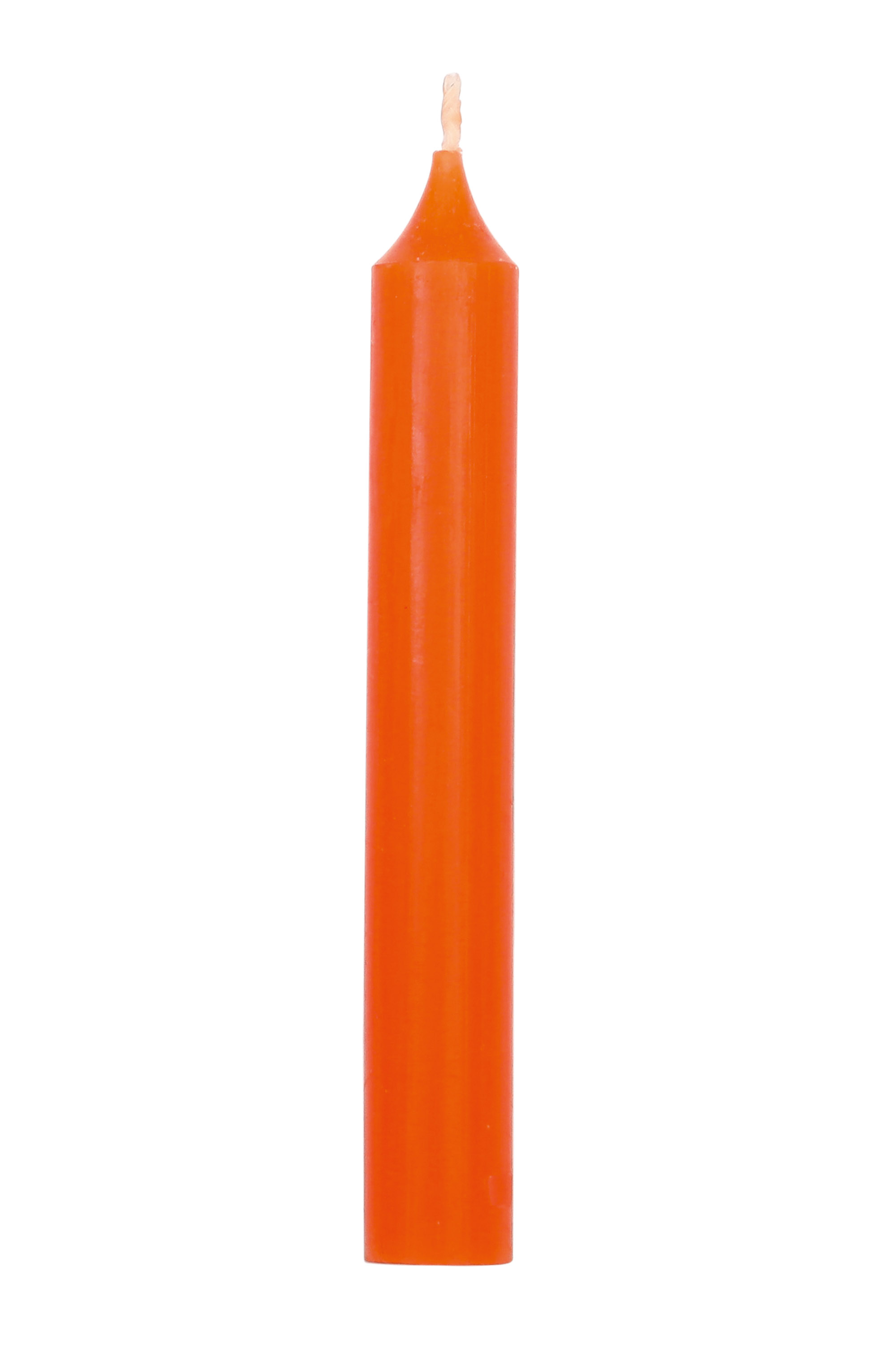 Ahrens Kerze einfarbig orange