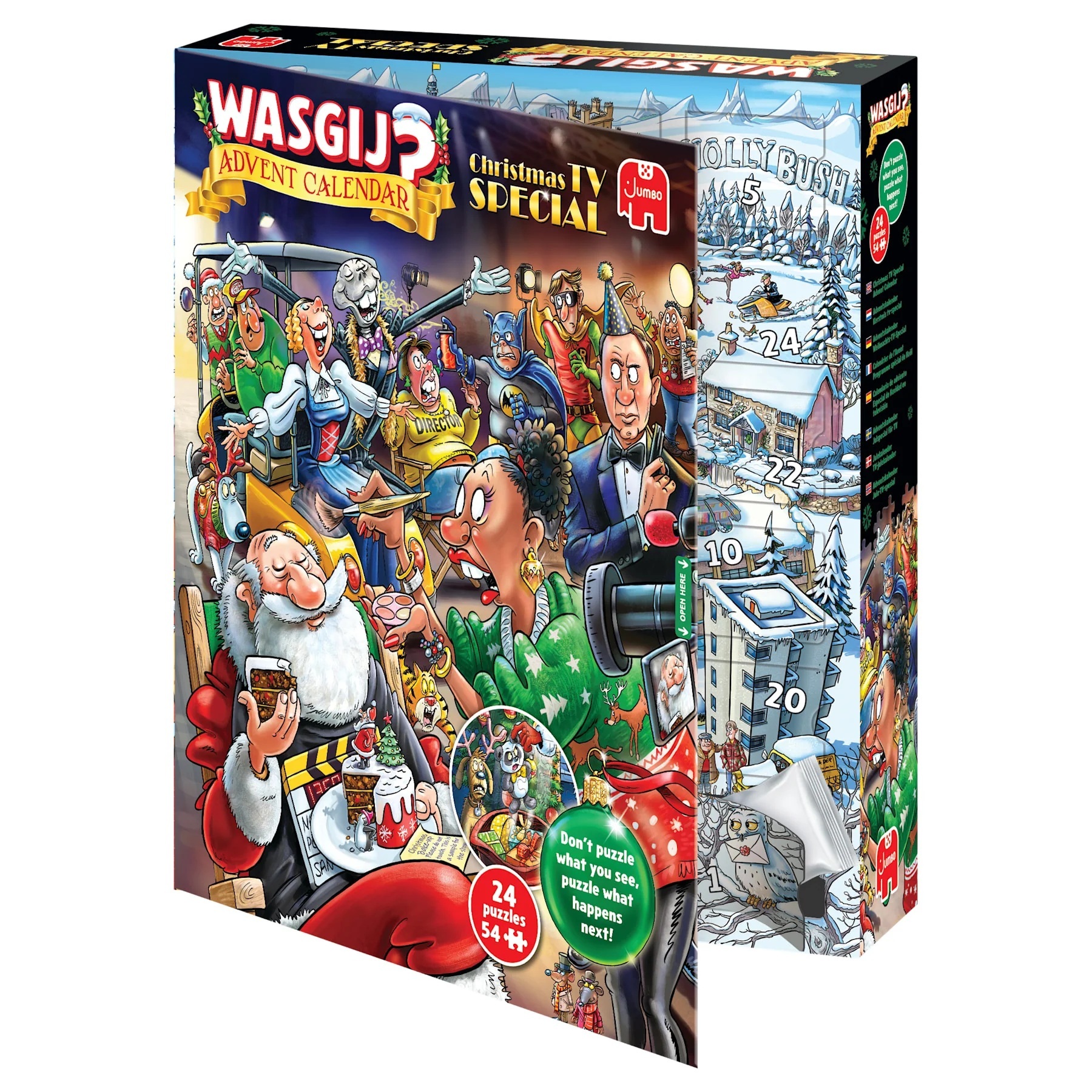 Wasgij ChristmasPuzzle Adventskalender - 2026 Christmas TV Special