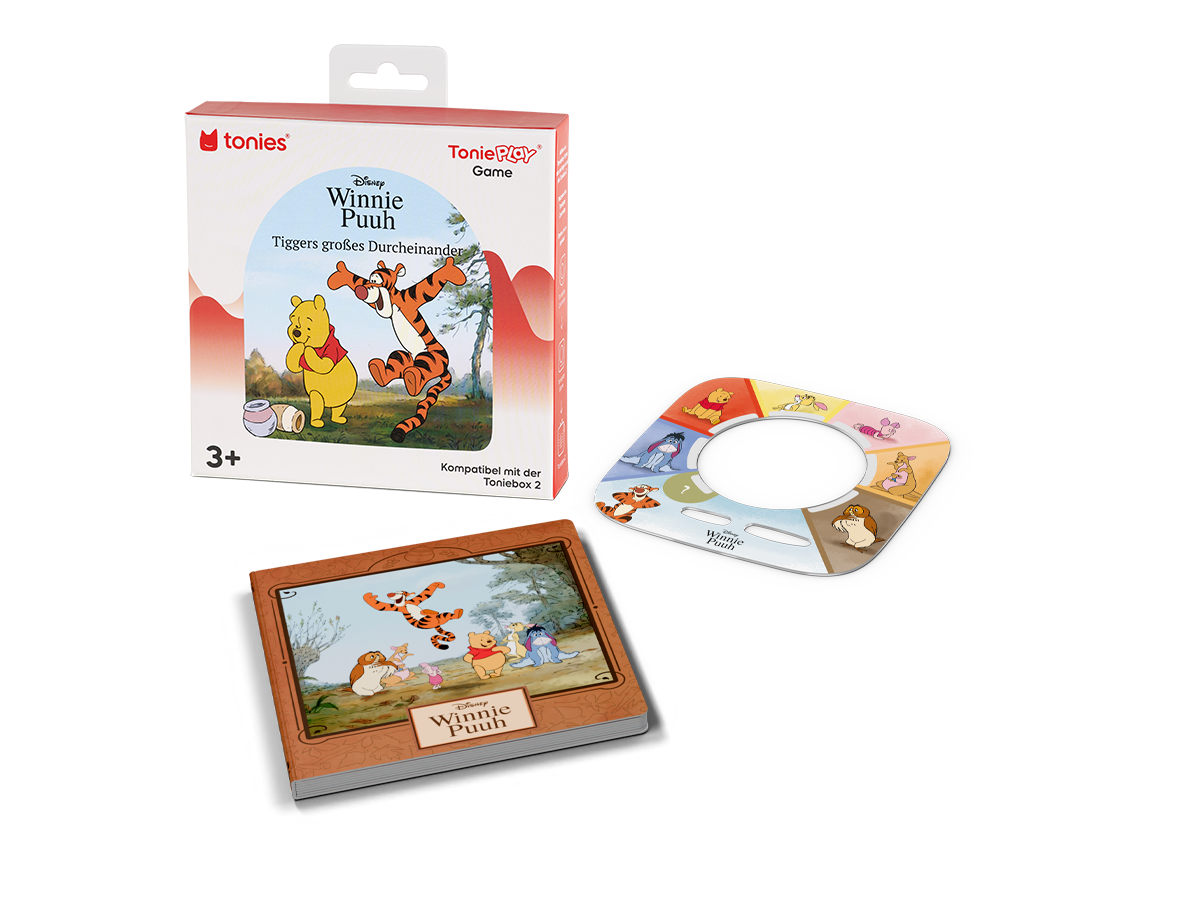 Tonies Spiel Disney Winnie Puuh: Tiggers großes Durcheinander (Tonieplay Game M) 