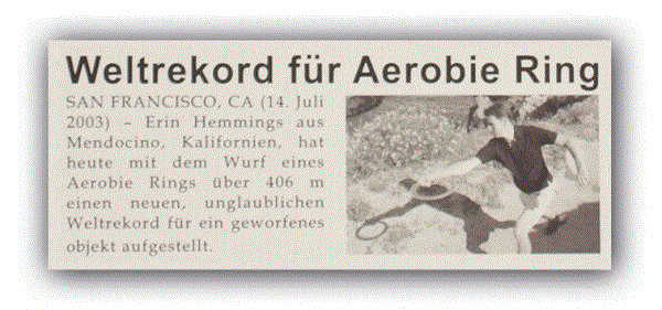 AEROBIE Wurfring Pro 1 Stück