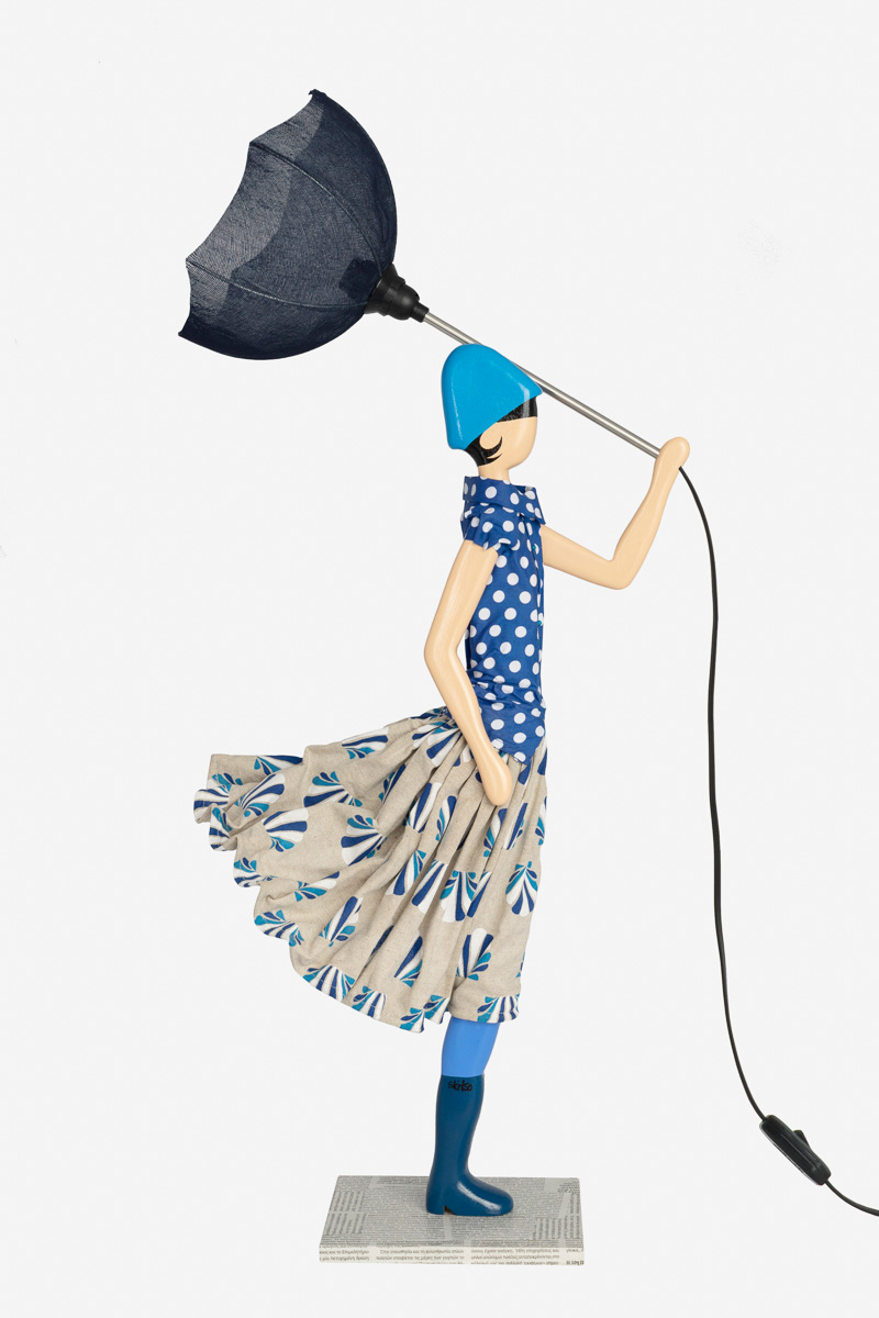 Skitso Little Girls Tischlampe Yria