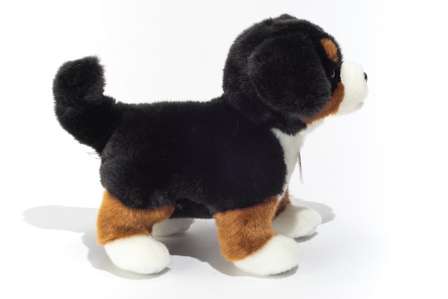 Hermann Teddy Berner Sennenhund Welpe stehend 23 cm Stofftier Hund