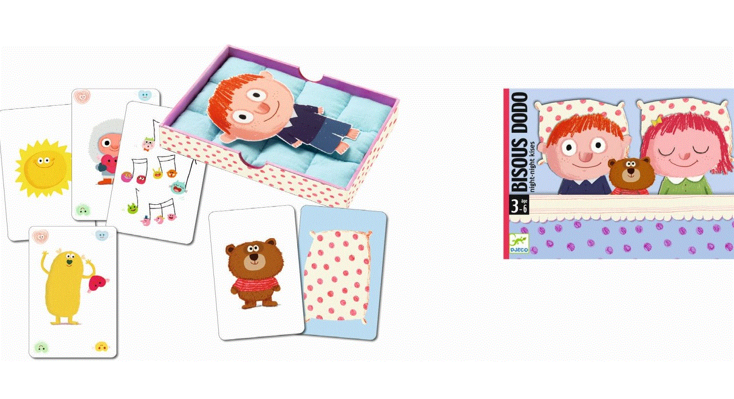 Djeco Kartenspiel Bisou Dodo