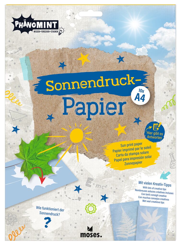 PhänoMINT Sonnendruck-Papier A4 