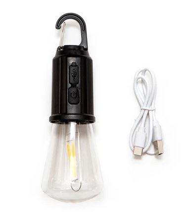 Kikkerland Hanging Clip-On Lantern aufladbare Hängeleuchte