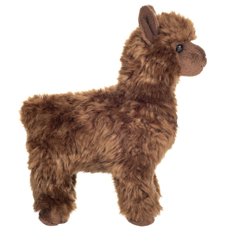 Hermann Teddy Stofftier Alpaka 24 cm