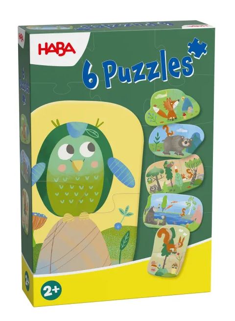 Haba 6 erste Puzzles - Waldtiere 
