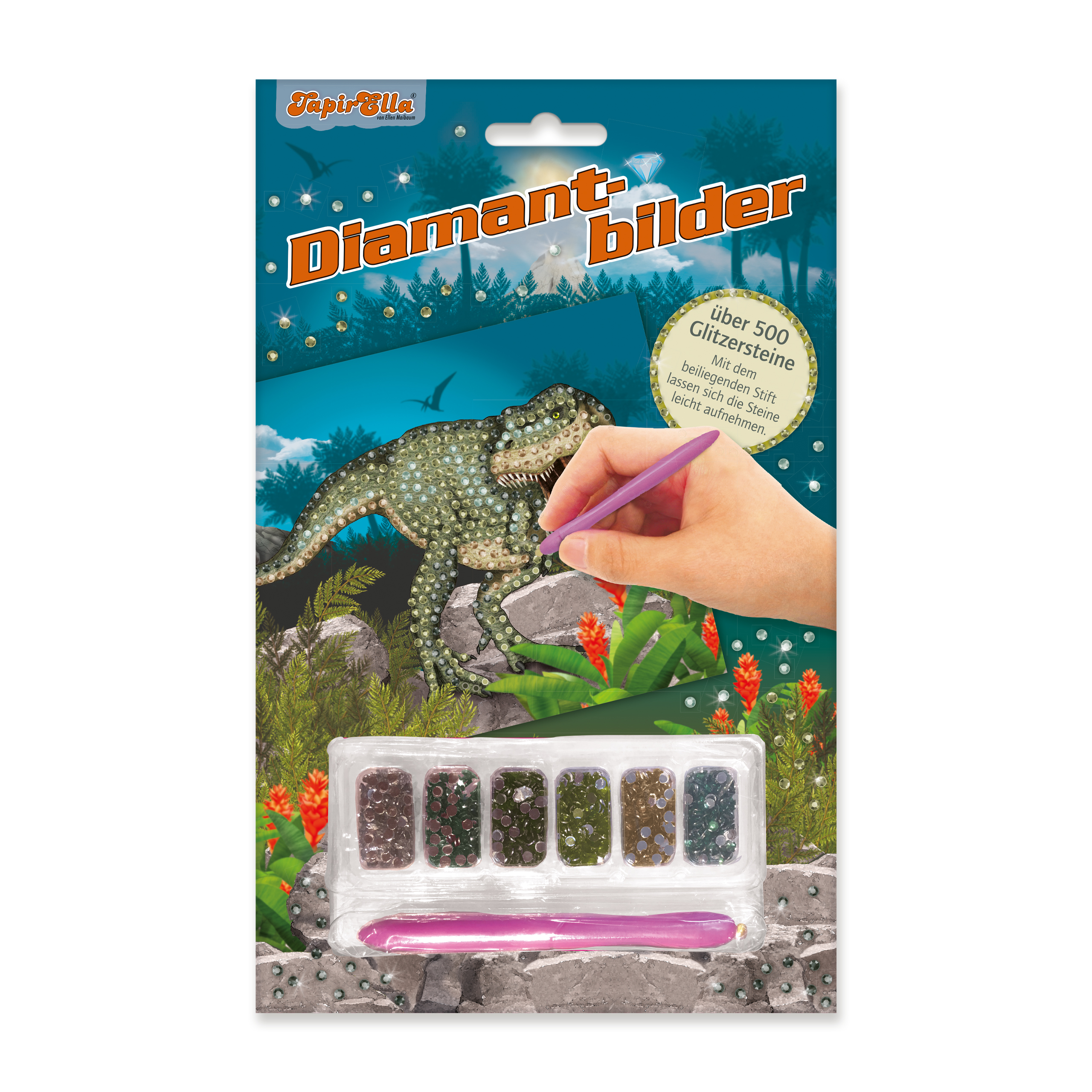 Lutz Mauder TapirElla Diamantbild T-Rex Diamond Painting