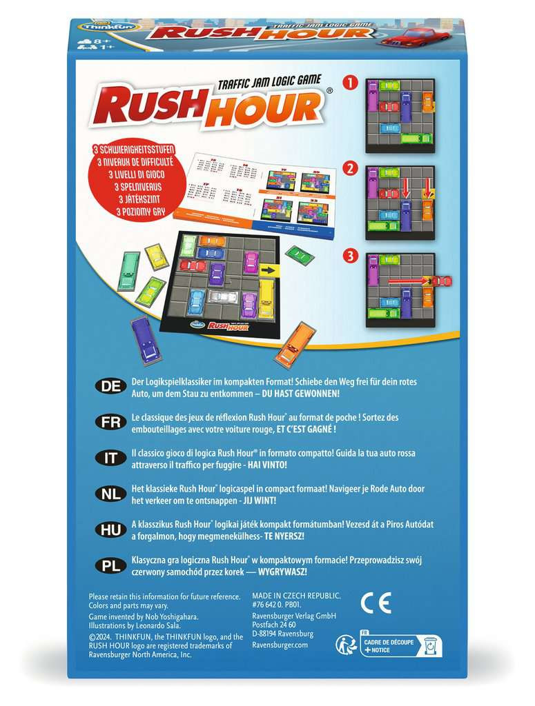 ThinkFun Rush Hour Rush Hour® Mitbringspiel