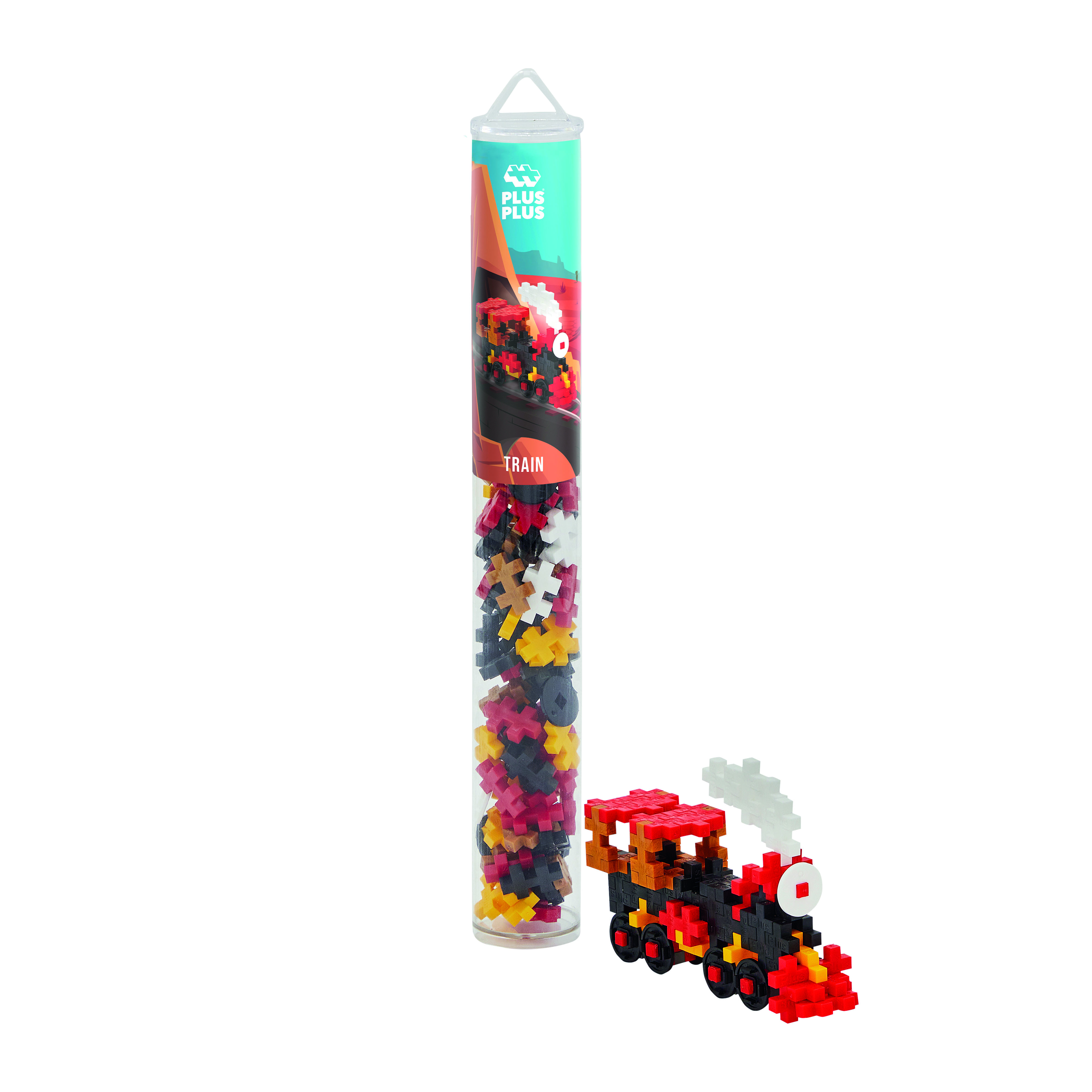 Plus-Plus 100 Kreativ Bausteine Zug