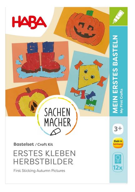 Haba Sachenmacher Bastelset Erstes Kleben Herbstbilder 
