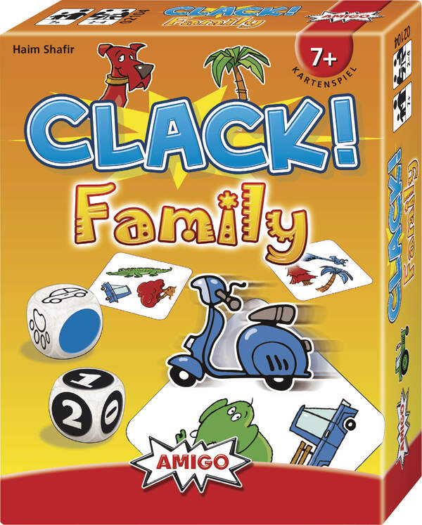 Amigo Clack! Family für 2-4 Personen ab 7 Jahren Amigo Clack! Family für 2-4 Personen ab 7 Jahren