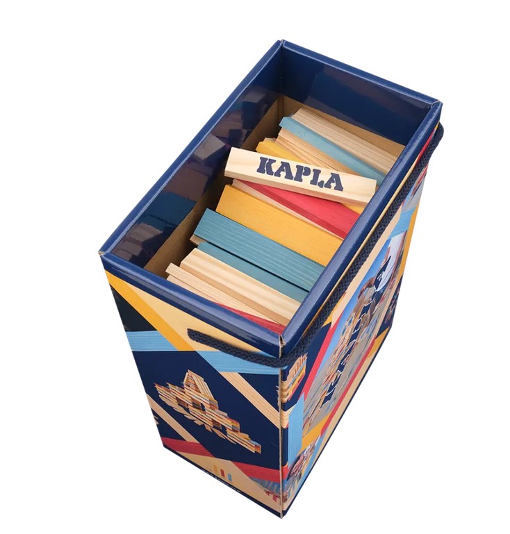 Kapla Bausteine 200er Box Sommer - Natur & Farben