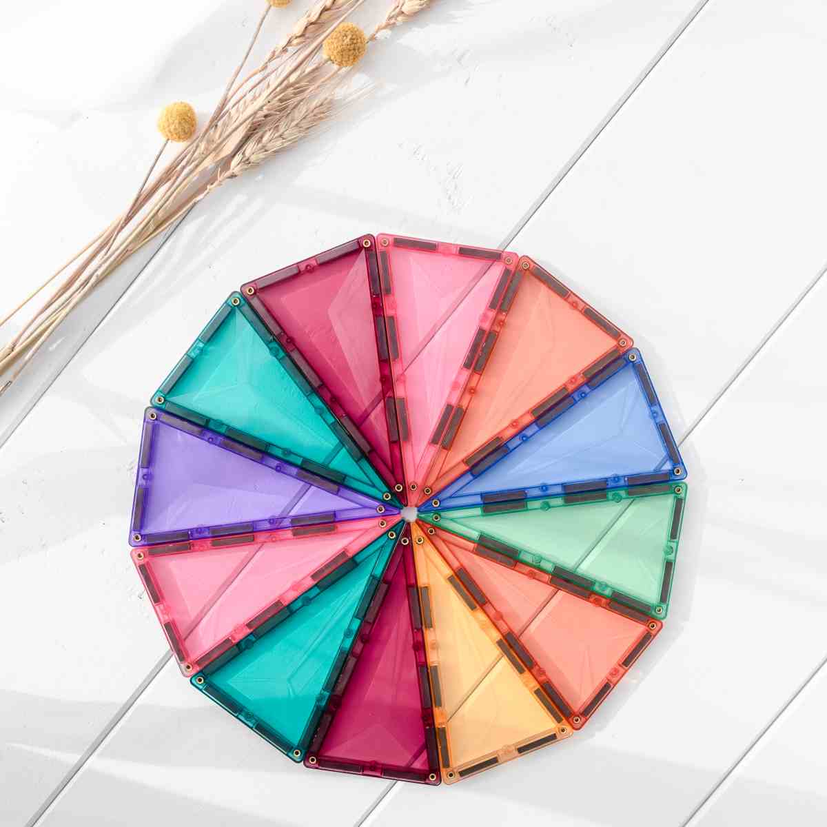 Connetix Magnetbausteine Rainbow Pastel Mega Pack  202 Teile