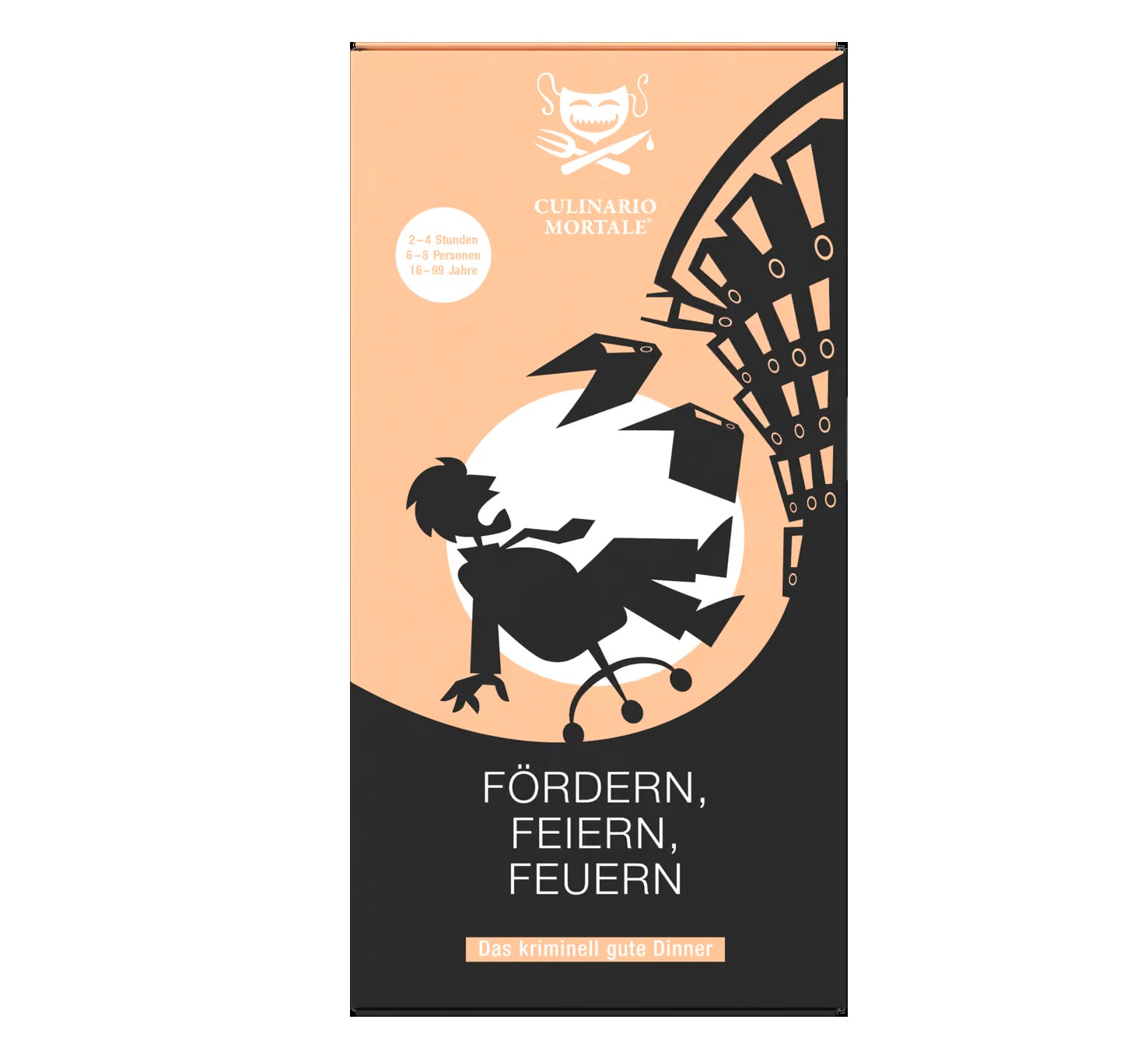 Culinario Mortale Dinner-Spiel Fördern, Feiern, Feuern