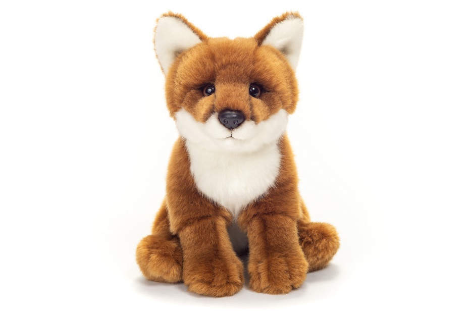 Hermann Teddy Fuchs sitzend 20 cm Stofftier Fuchs