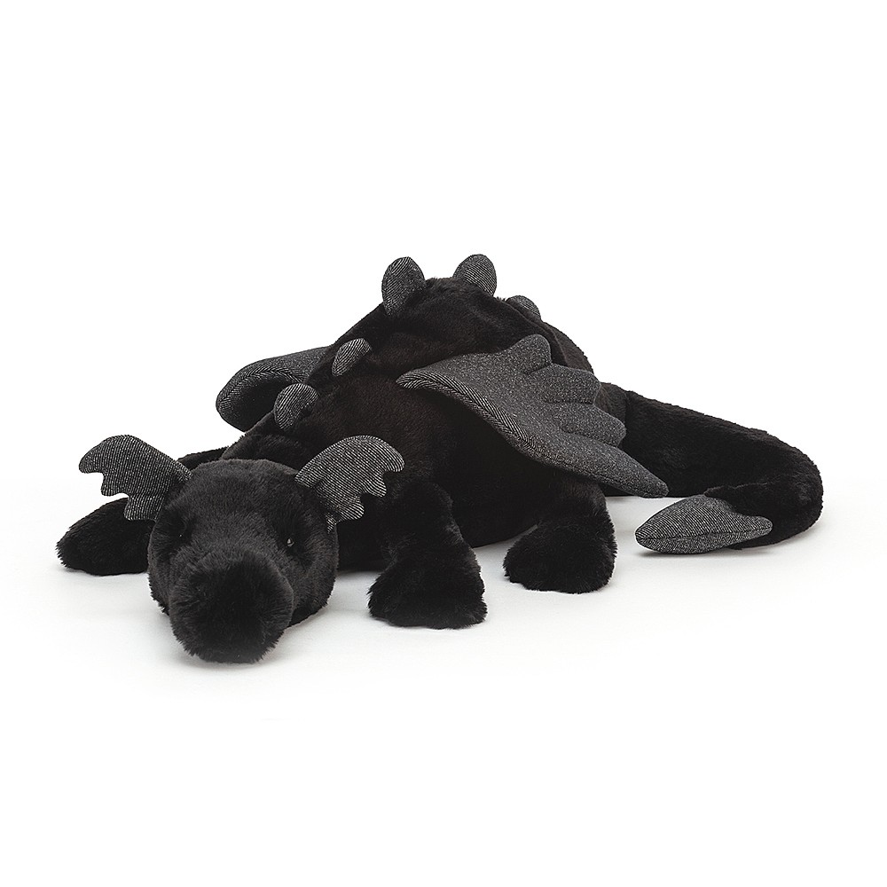 Jellycat Stofftier Onyx Dragon Huge