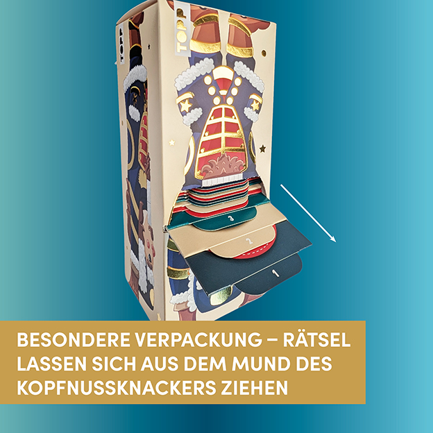 Der neue Kopfnussknacker - Rätseladventskalender
