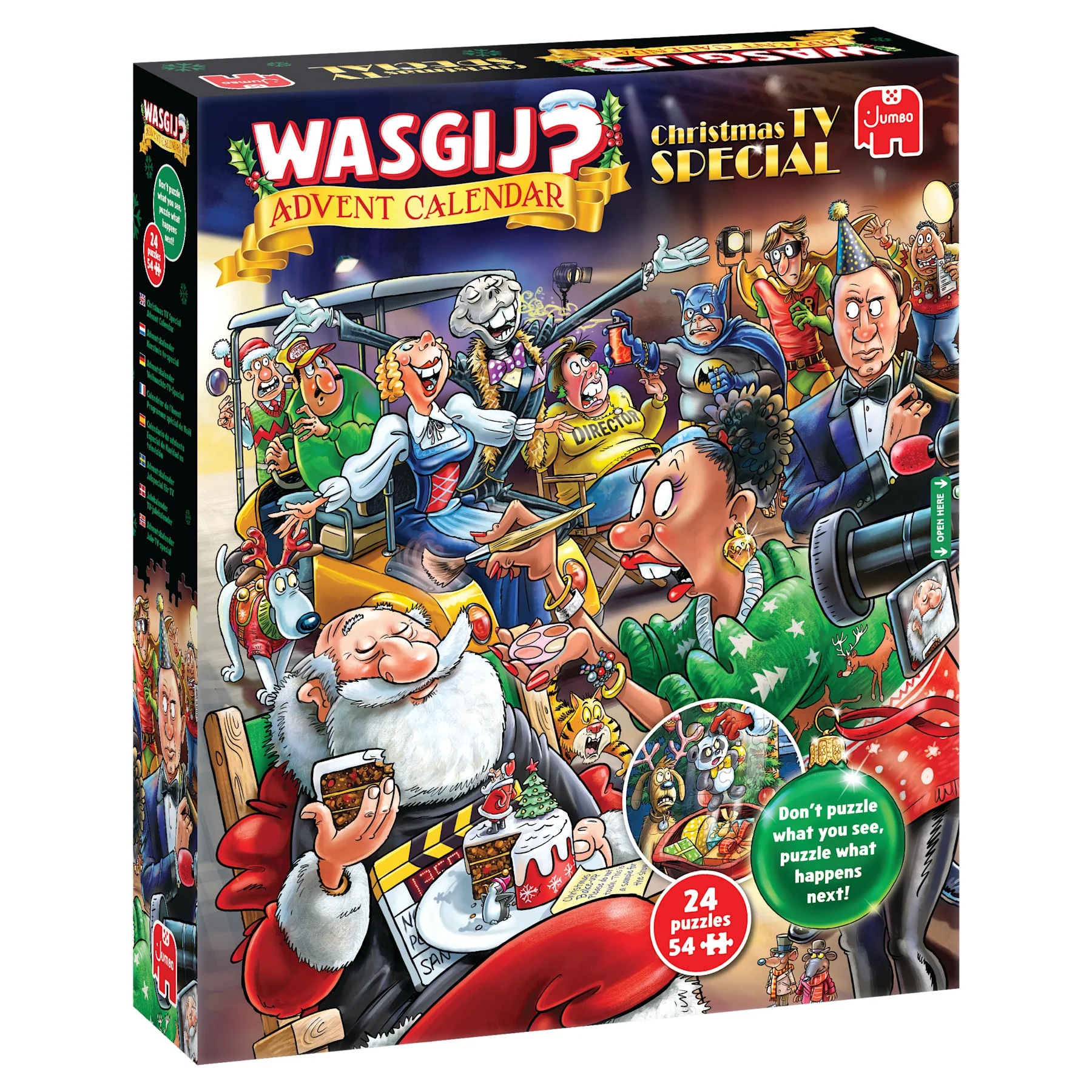 Wasgij ChristmasPuzzle Adventskalender - 2026 Christmas TV Special