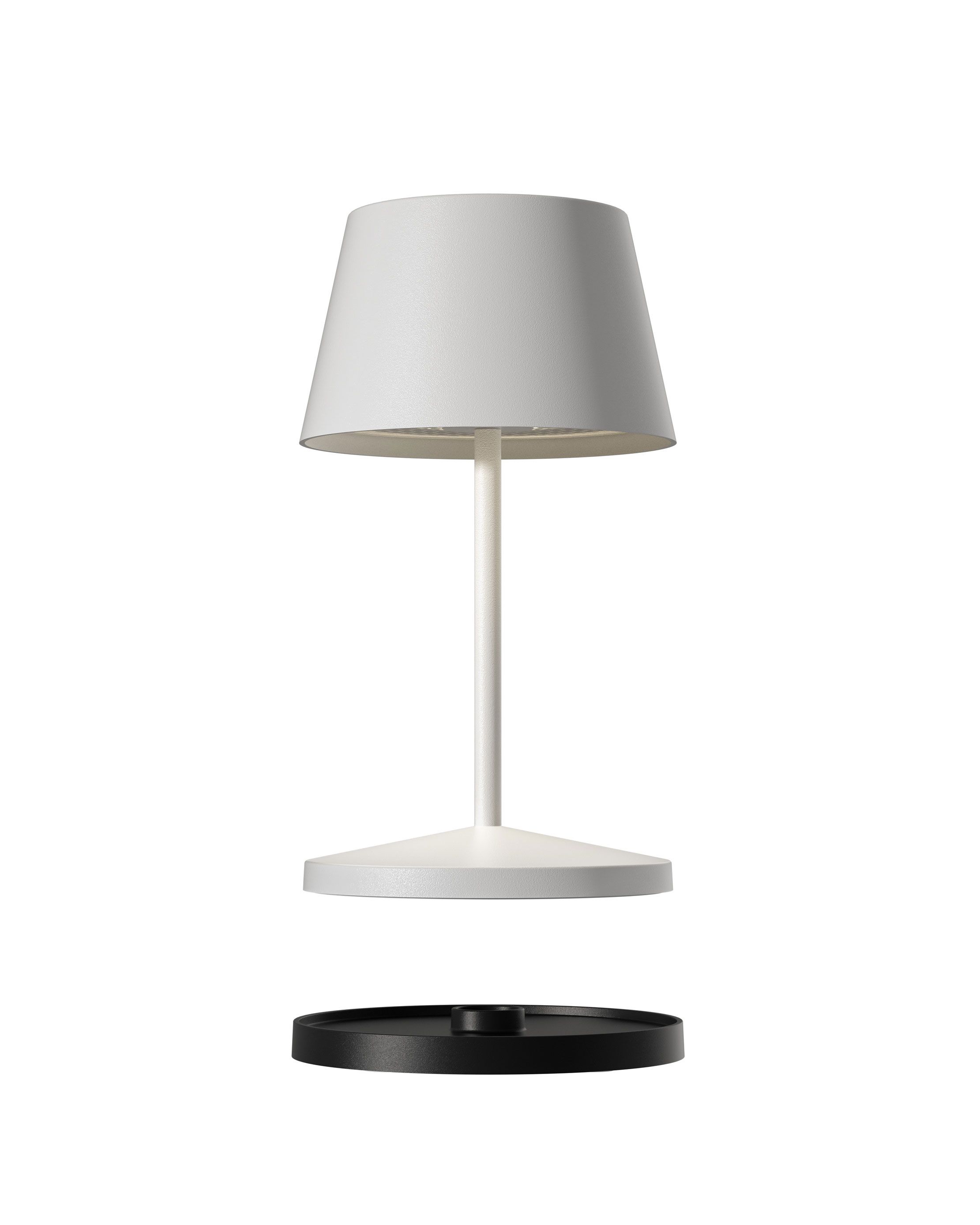 Villeroy & Boch In- & Outdoorleuchte Seoul 2.0  weiß akkubetriebene und dimmbare Tischlampe