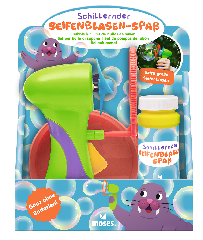 moses Schillernder Seifenblasen-Spaß