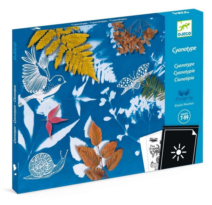 Djeco Workshop Blaudruck: Natur Blaupause-Starter-Set