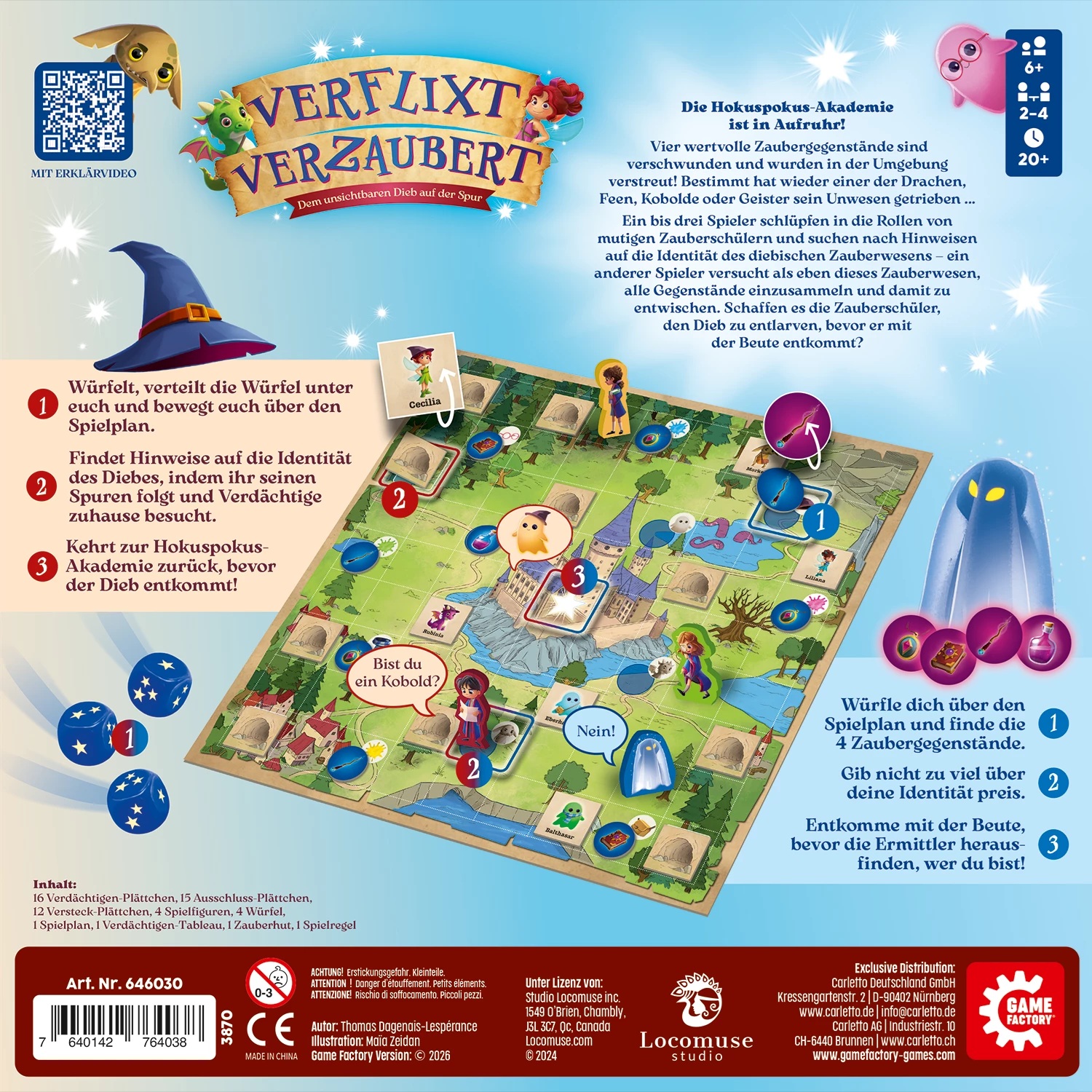 Gamefactory Brettspiel Verflixt verzaubert