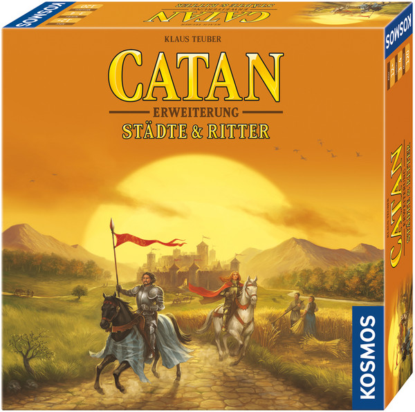 Kosmos Spiel Catan - Erweiterung  Städte & Ritter 3 - 4 Personen