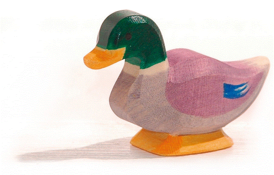 Ostheimer Erpel Holzfigur