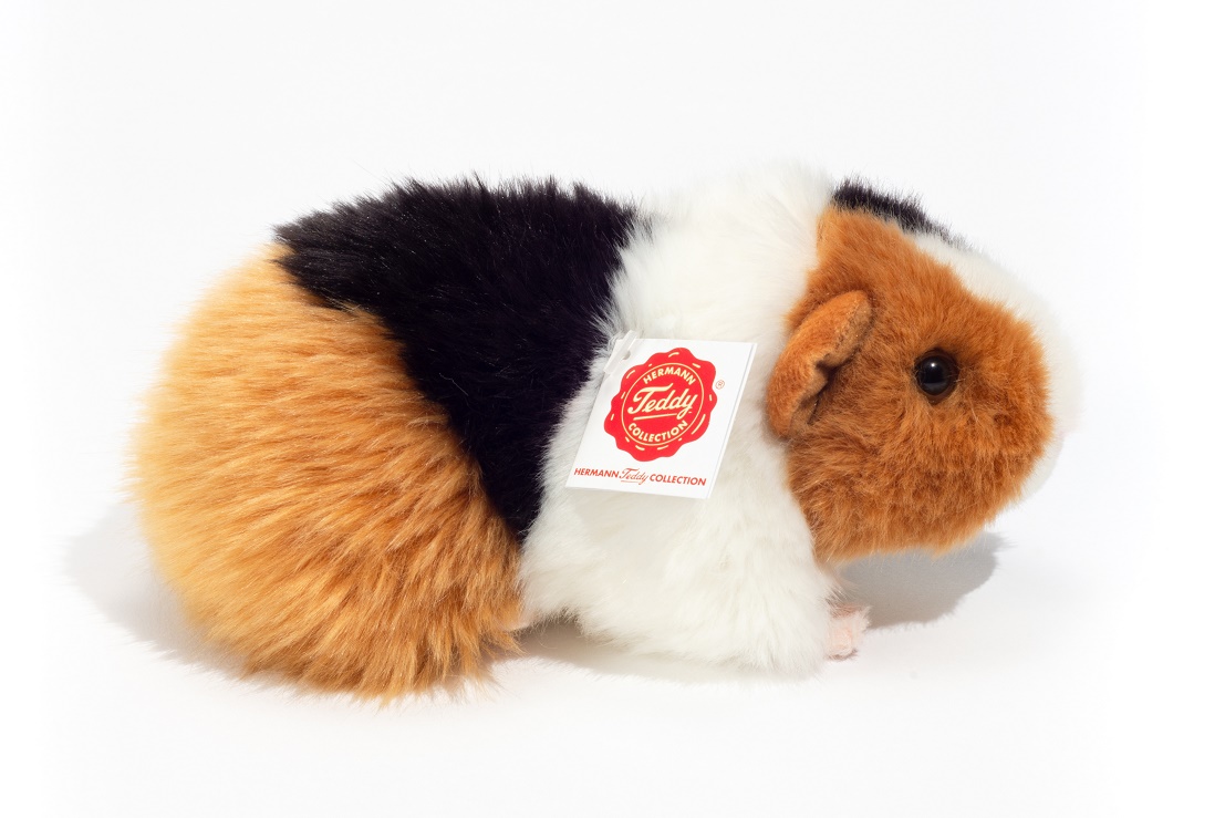 Hermann Teddy Meerschweinchen 3-farbig 20 cm