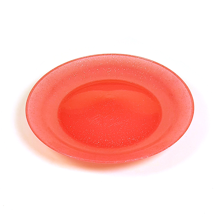 Mister Babache Jonglierteller Glitter - Rot 