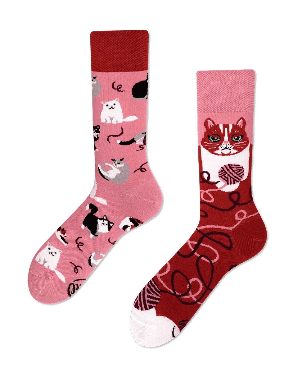 Many Mornings Socken Playful Cat Gr. 39-42