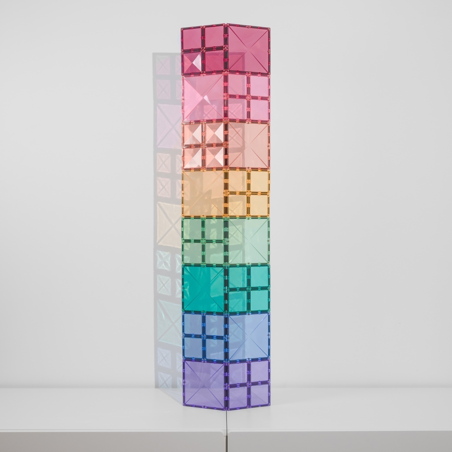 Connetix Magnetbausteine Pastel Square Pack 40 Teile