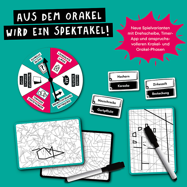 Gesellschaftssspiel Krakel-Spektakel