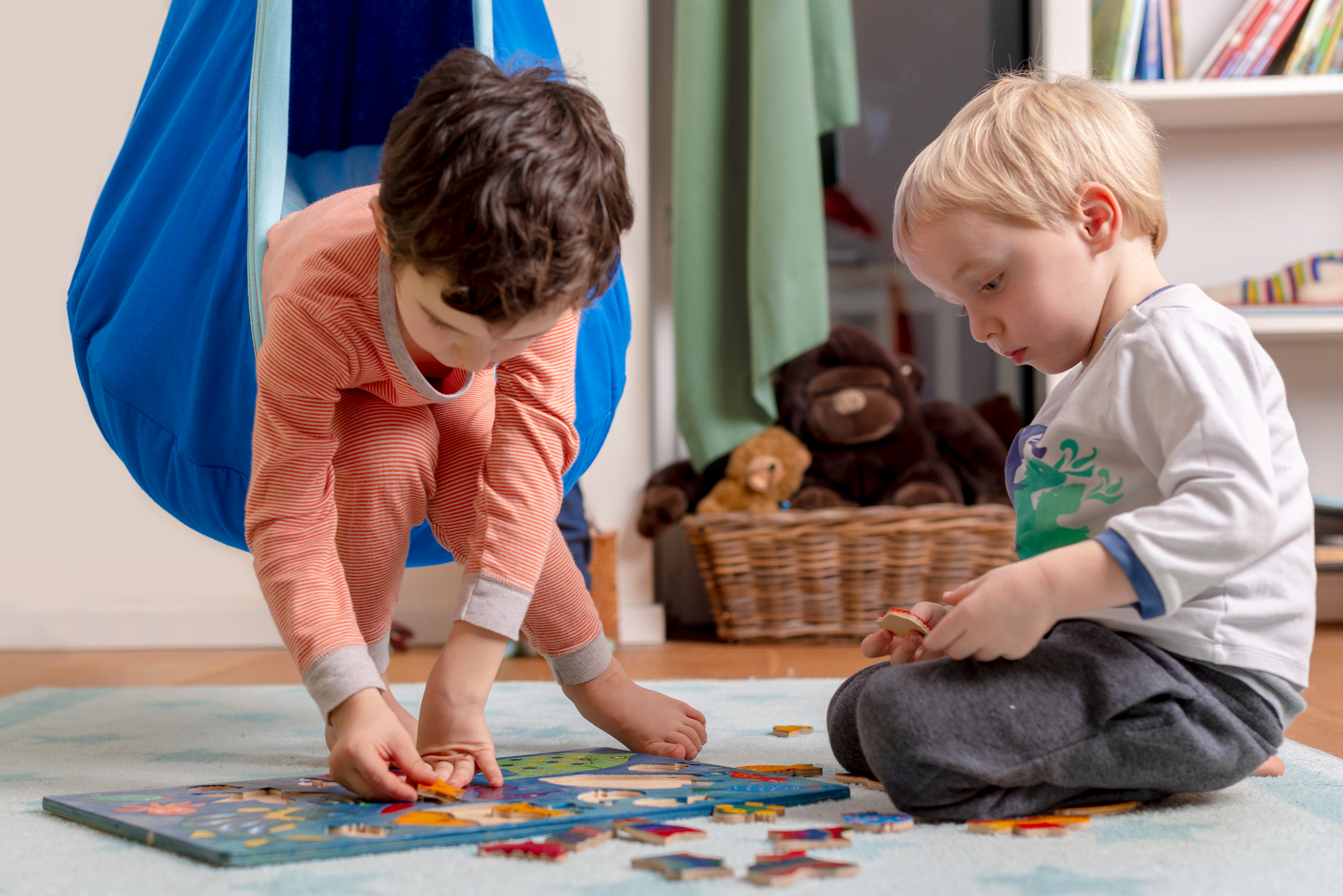 La Siesta Hängehöhle aus Baumwolle mit Aufhängung - Joki Dolphy