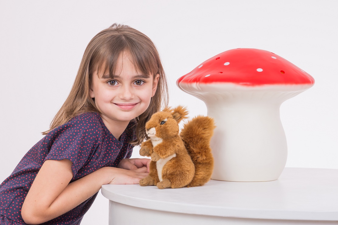 Hermann Teddy Eichhörnchen 17 cm Stofftier Eichhörnchen