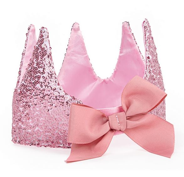 Great Pretenders Pailletten-Krone Rosa Pink Sequins Crown
